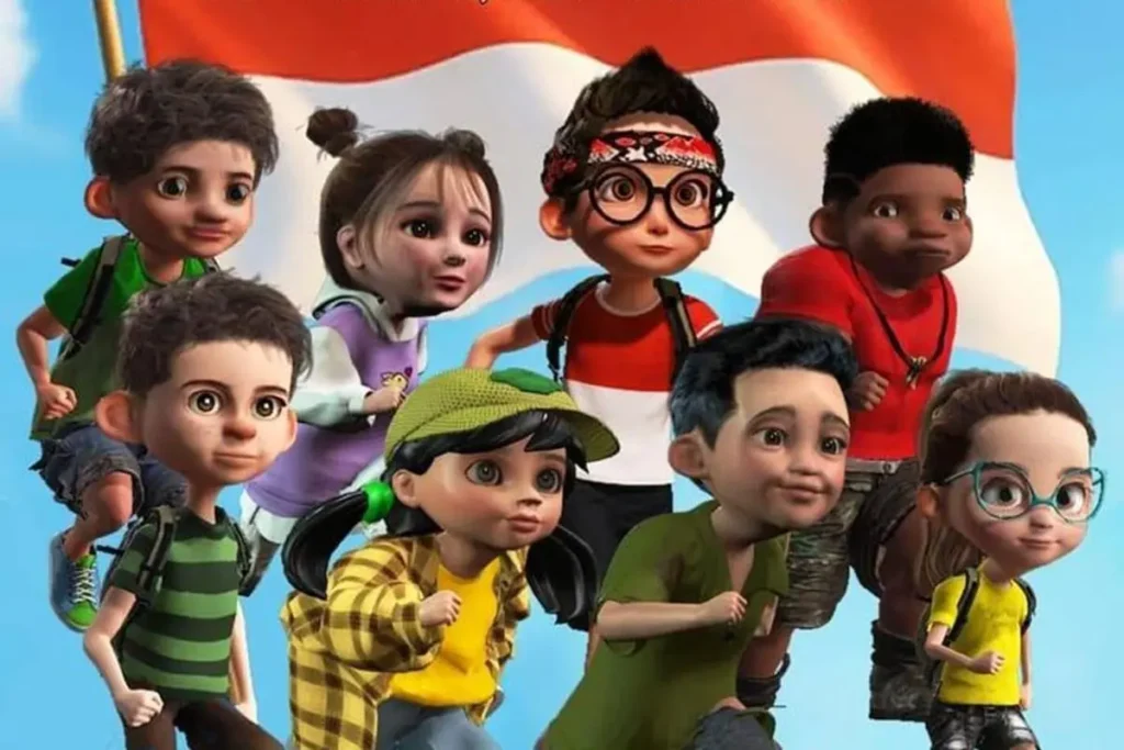 Rilis 14 Agustus di Bioskop, Trailer Animasi “Merah Putih One For All” Tuai Kritik